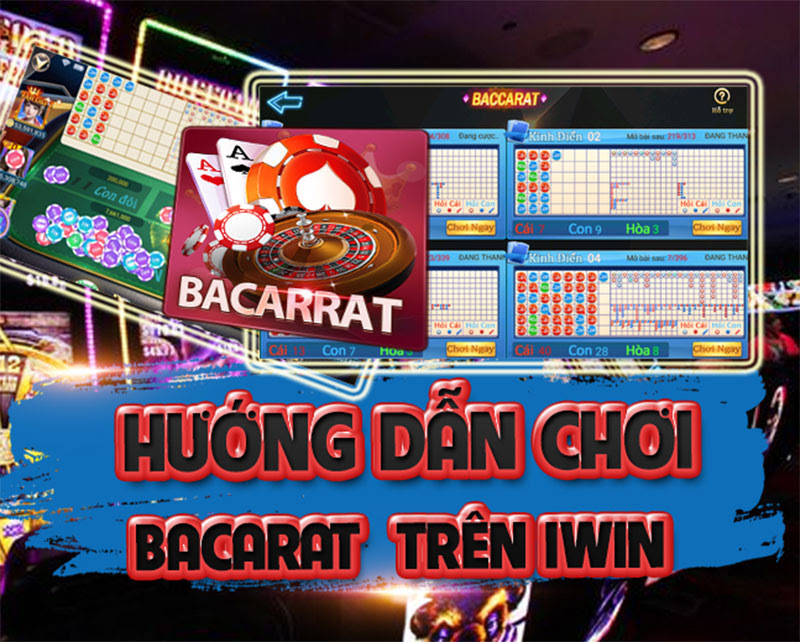 Baccarat là trò chơi hot nhất tại cổng game Iwin